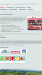 Mobile Screenshot of krumbach-familienstiftung.de
